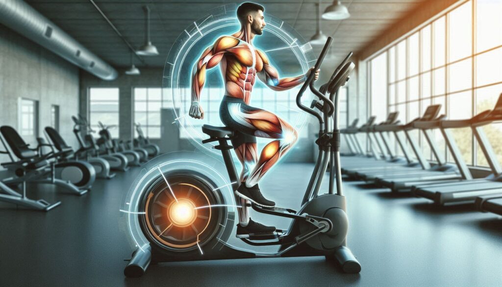 músculos trabalhados bicicleta elíptica